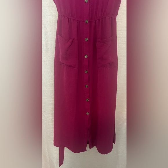 Millennium button up, tie dress - Picture 3 of 8